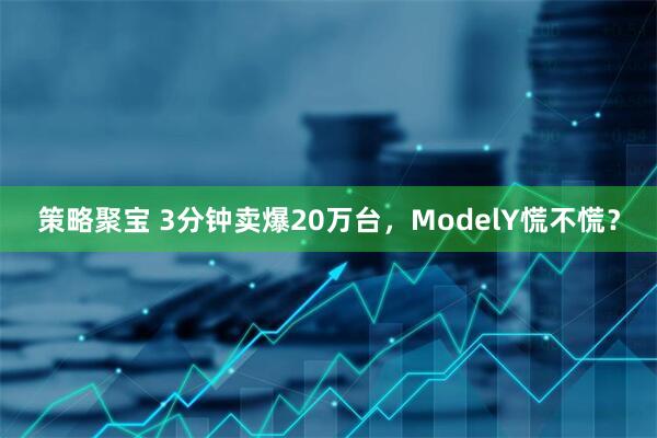 策略聚宝 3分钟卖爆20万台，ModelY慌不慌？