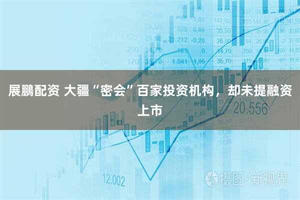 展鵬配资 大疆“密会”百家投资机构，却未提融资上市
